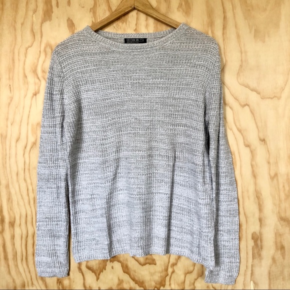 Cotton On Sweaters - Cotton On • Grey Knit Sweater